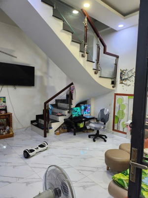 nhà 2 tầng btct dt 5x11 (cn 56m2) sổ vuông a4, hoàng hoa thám, bình thạnh giá 7,8 tỷ