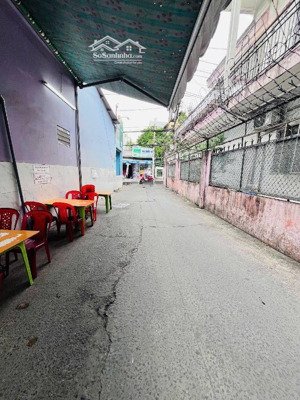 nhà bán 2 mặt tiền hẻm xe hơi cách 1 căn ra mt bùi minh trực , đang cho thuê kinh doanh buôn bán