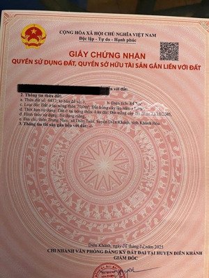 lô góc hơn 7m mặt tiền oto quay đầu, đối diện bến xe phía nam, xã diên toàn