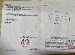 siêu phẩm mặt đường cát linh - tràng cát. đối diện trường mầm non giá chỉ 51tr/m2