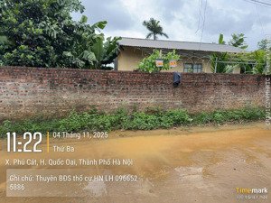 hàng hiếm mặttiền khủng đườnthông oto tránh thôn 3 phú cát hn 1552,7m tc 240m mt27,69m giá 24,85tỷ