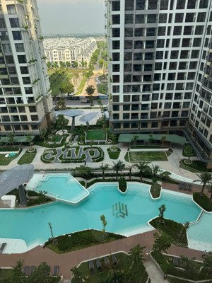 bán căn hộ chung cư 50m2 đã có sổ hồng view hồ bơi tại lumiere boulevard