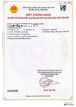 chủ cần ra gấp 4 miếng sổ đỏ đất tân lợi tìm năng từ 400tr