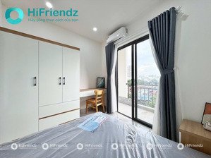 chính chủ cho thuê studio dạng 1pn tách bếp - ban công - kế bến bến xe miền đông (cũ)