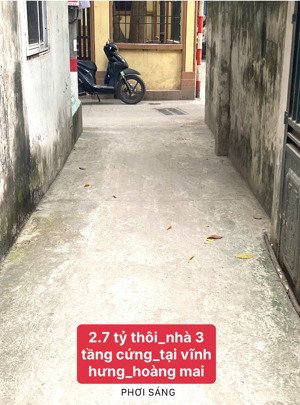 2.7 tỷ_nhà 3 tầng, đủ chỗ gia đình trẻ, giá hợp lý chỉ bằng tiền thuê chung cư