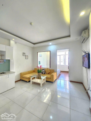 căn hộ 1 phòng ngủ - tách bếp - thang máy - ngay chợ thái bình - gần coopmart - chợ bến thành