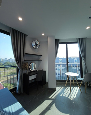 cho thuê gấp studio tại hoè thị, ngay gần cđ fpt, cn đông á, khu dân cư yên tĩnh, full nội thất