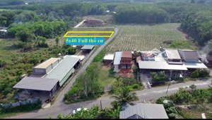 2 lô 5x40m full thổ cư. đường bêtông. sát khu công nghiệp. chỉ 550 triệu