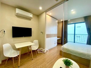 cho thuê căn hộ studio, full nội thất, ban công, ngay gần the vista, quận 2