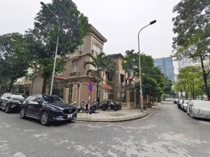 tuyệt tác - biệt thự đơn lập lô góc - kđt yên hòa phố hoàng quán chi, 227m2 x 4 tầng x mặt tiền 32m