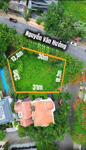 rẻ nhất thảo điền - lô góc 2mt nguyễn văn hưởng - 30m x 17m, 877m2 - góa 280tr/m2 - 245 tỷ