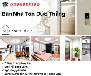 Bán nhà Phố Tôn Đức Thắng, 40m2 Thang Máy Xịn, Nội Thất Long Lanh, Giá: 13.6 Tỷ, Lh: 0396935190.