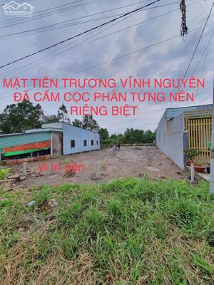 bán nền mặt tiền đường trương vĩnh nguyên, 5 x 22m, giá bán 2,5 tỷ