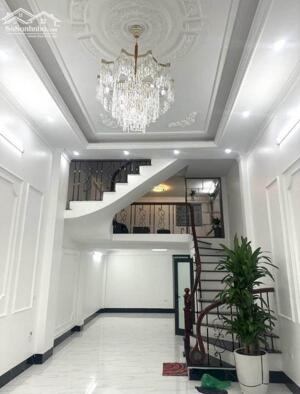 Nhà Lại Yên, Sơn Đồng 40M 5 Tầng, tầng lửng, ô tô đỗ cửa, kinh doanh nhỏ giá 5.95 tỷ