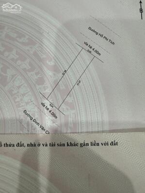 CẦN BÁN CẶP 2MT TRƯỚC , SAU ĐƯỜNG ĐINH VĂN CHẤP VÀ HỒ PHI TÍCH - HOÀ XUÂN .