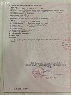 CHÍNH CHỦ BÁN CĂN 2PN HABITAT – NGAY CỔNG KCN VSIP 1 & AEON MALL NGAY MẶT TIỀN QL13-GA TUYẾN METROL SỐ 2