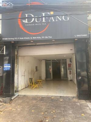 Cho thuê mặt bằng kinh doanh mặt tiền Đường 3/2 – Đối Diện Đại Học Cần Thơ