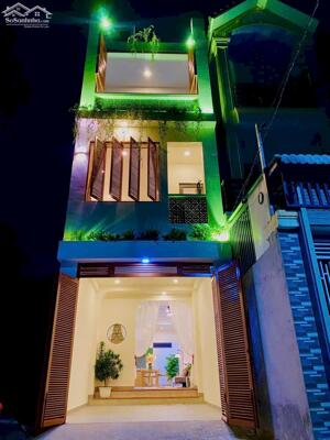 Bán nhà 1T2L siêu đẹp, tặng full nội thất, gần chợ 26 Tân Phong, chỉ 3tỷ850