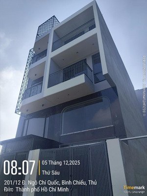 bán nr 4pn, 3wc, 56,9m2 tại ngô chí quốc, thủ đức, 4,8 tỷ giá tốt