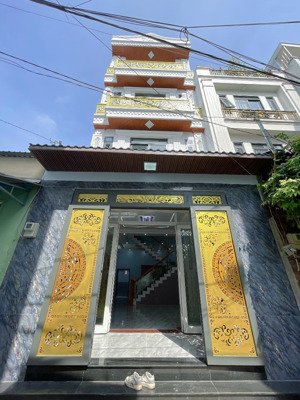 bán nhà mới 4 tầng 5x13 hẻm 5m đường số 12