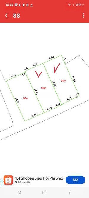 bán gấp đất tại trạch mỹ lộc, phúc thọ, hà nội, 2,6 tỷ, 94 m2