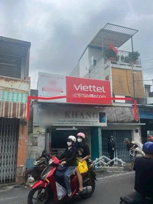 bán nhà trần văn đang 192m2 1 tầng - 25 tỷ - mặt tiền kinh doanh nở hậu đẹp