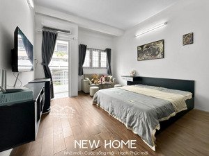 căn hộ cao cấp 40m2 full nội thất, ban công, tách bếp đường nguyễn xí gần ngã tư hàng xanh, quận 1