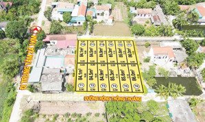 bán đất thổ cư trung tâm xã nga thái, nga sơn, thanh hóa ô tô vào tận nơi, chỉ 330 triệu/lô đã ck