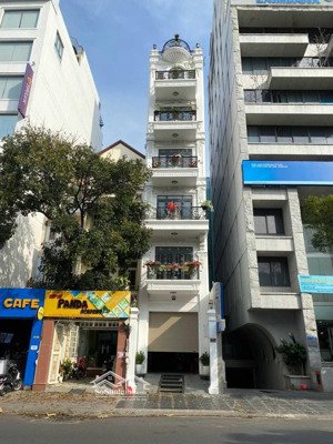 bán tòa 34 chdv mặt tiền huỳnh tấn phát q7 - dt 5x30m 7 tầng thang máy có hđt 150 triệu chỉ 28 tỷ