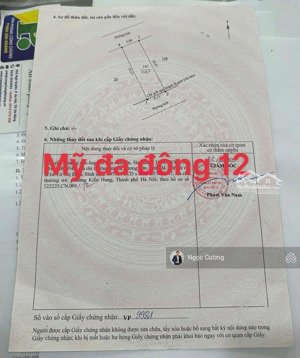 bán đất 2 mặt tiền mỹ đa đông 12 -114m2 ngang 6m giá 17.5 tỷ lh 