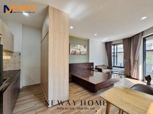 căn hộ studio cao cấp ban công - full nội thất máy giặt riêng - cạnh đầm sen