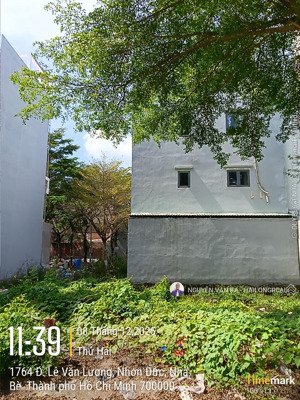 aba hailongreal bán đất rộng lê văn lương 8*11m, giá 3,95 tỷ, hẻm xe hơi 7m, gần quốc tế mỹ, shr