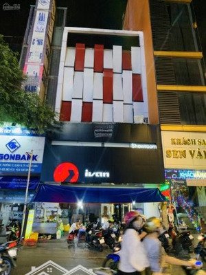 mt thương hiệu - võ văn tần, quận 3! dt: 10m x 16m, xd: 5 tầng, hdt: 180 triệu giá 35 tỷ