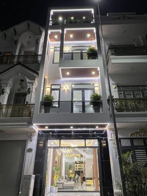 bán nhà phố 1 trệt 2 lầu tặng full nội thất gần ngã tư miễu ông cù, thuận an