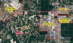 bán đất 215m2 tại 13 minh hưng, chơn thành, bình phước chỉ với 575 triệu