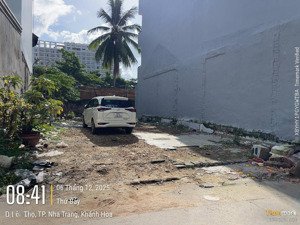 bán lô đất 2 mặt tiền hẻm tuệ tĩnh, chiều ngang 8m, phù hợp xây căn hộ, giá 130 triệu/m2