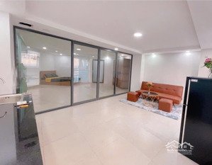 cho thuê chdv 1pn - dt 55m2 - full nội thất - máy giặt riêng - gần đh văn lang, bv ung bứu