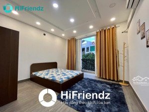 cho thuê căn hộ 1pn tách bếp bancol, rộng 40m2, có tủ lạnh lớn, full nội thất, gần ngã ba bắc hải