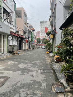 hiếm hẻm 10m - 66m2(4x17) - 4 tầng - khu đồng bộ, sát mt. nguyễn văn thương (d1) f25 bt. giá 9.2 tl