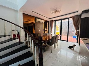 bán biệt thự góc khu hoàng hoa thám ngay đoạn phan đăng lưu - nhà 4 tầng, ngang lớn 7m