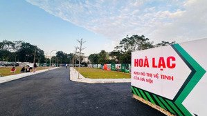 lướt sóng sinh lời x2: đất nền hòa lạc view thoáng, kế fpt | chỉ 2 suất ngoại giao giá từ 3x!