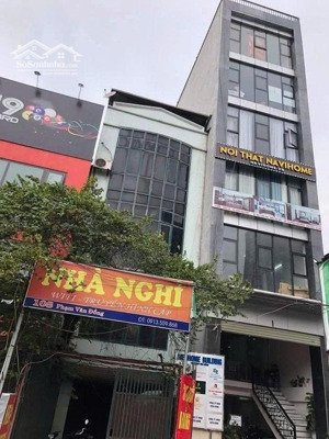 mặt phố phạm văn đồng 120m2 - 58 tỷ - sổ vuông cất két