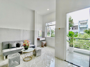 khai trương căn hộ 1pn full nội thất máy giặt riêng bancol thoáng sát công viên phú lâm - hồng bàng