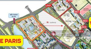 chính chủ gửi bán căn 3 pn, trục 05 tòa paris 6, tầng trung, đông nam vinhomes. lh 