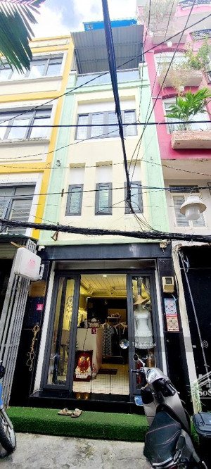 quận 10 - 3/2 - nhà 5 tầng nở hậu - dòng tiền 30tr/th - 60,7m2 - 13.5 tỷ