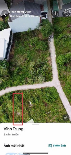 cần tiền bán gấp lô đất phường tây nha trang (võ dõng - vĩnh trung) giá tốt cho nhà đầu tư