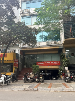 mặt phố hoàng quốc việt 110m2 x 9t, mt 8m, cực đẹp, kd đỉnh 140tr/th giá 78 tỷ (tl). lh 