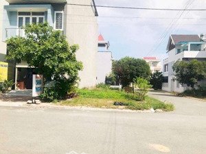 bán lô đất đẹp góc 2 mặt tiền đường nhựa, khu dân cư đông đúc, dt: 6x17m, 1 tỷ 250 triệu