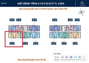 căn hộ dualkey 4pn celestine tây hồ, tầng trung view đẹp. giá tốt nhất thị trường