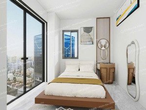 căn hộ 1 ngủ 1 khách rộng trung tâm ba đình, gần hồ thủ lệ, ngọc khánh - mới tinh - ban công lớn